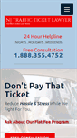 Mobile Screenshot of njticketlawyer.com